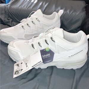 Salomon ACS+ White Silver Athletic Sneaker Low Top Men’s